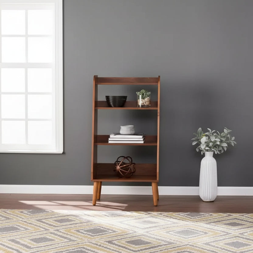 Libreria Mid-Century Modern - Marrone