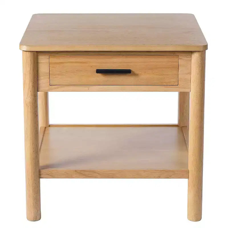 Tavolino con 1 Cassetto – Beige