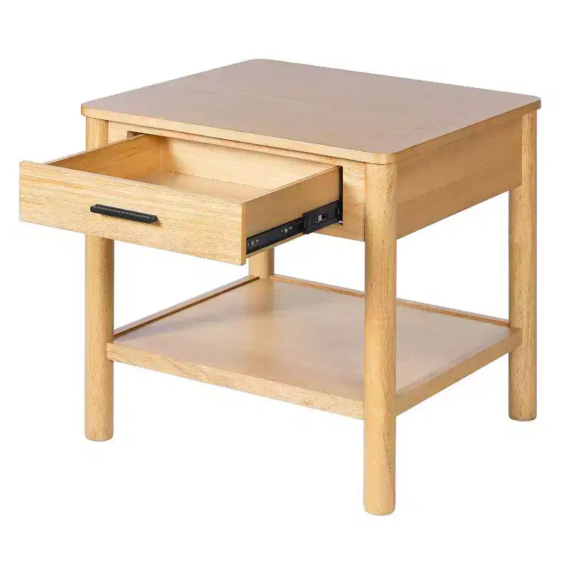 Tavolino con 1 Cassetto – Beige