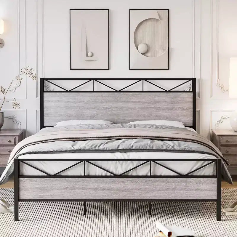Telaio Letto Industriale con Testiera