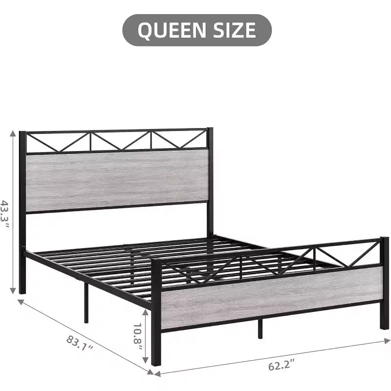 Telaio Letto Industriale con Testiera