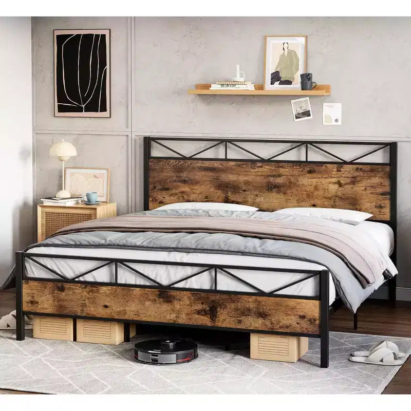 Telaio Letto Industriale con Testiera