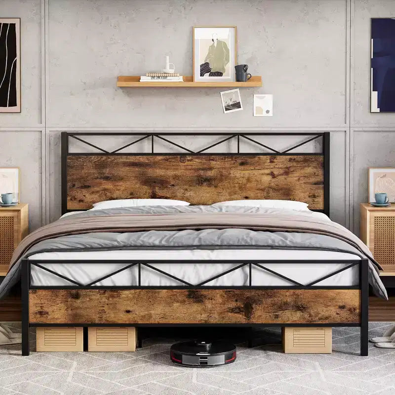 Telaio Letto Industriale con Testiera