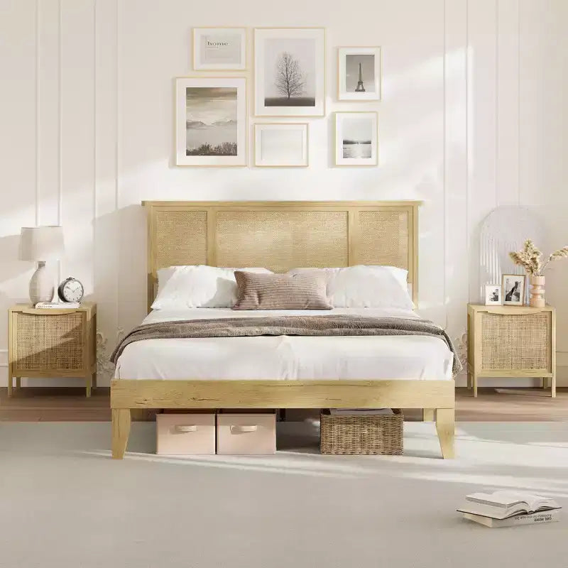 Giroletto con testiera in rattan