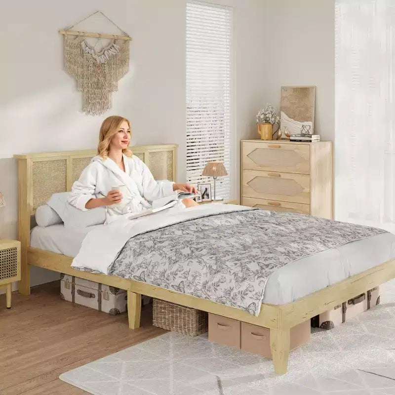 Giroletto con testiera in rattan