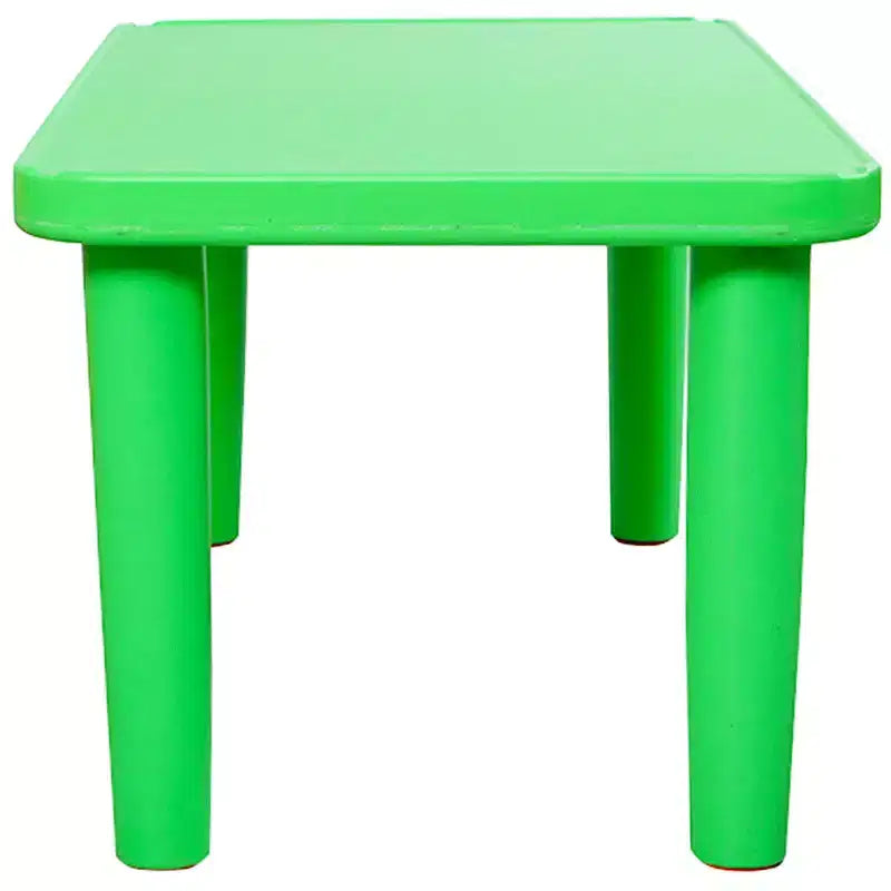 Tavolo Rettangolare in Plastica per Attività per Bambini – Verde
