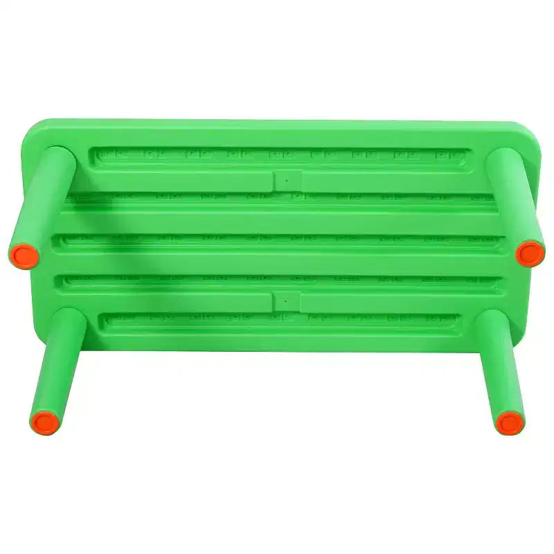 Tavolo Rettangolare in Plastica per Attività per Bambini – Verde